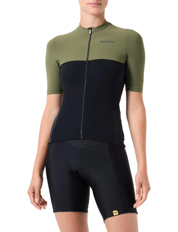 Nalini 03258101100C000.10 Sun Shield Lady J Women's T-Shirt Green Jungle/Black XS, Green Jungle/Black, XS - Image 1
