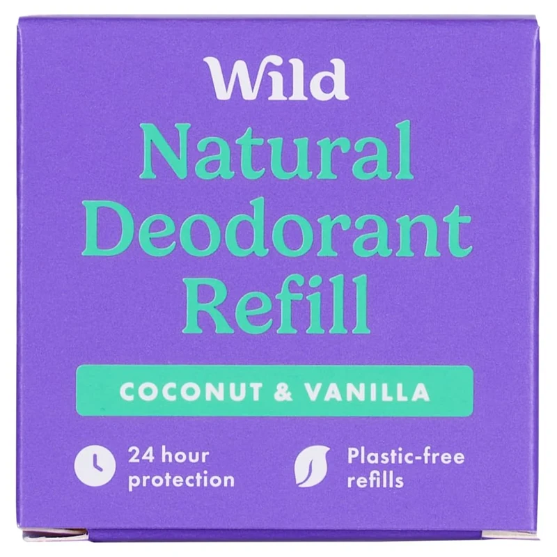 Wild Coconut & Vanilla Natural Deodorant Refill 40g