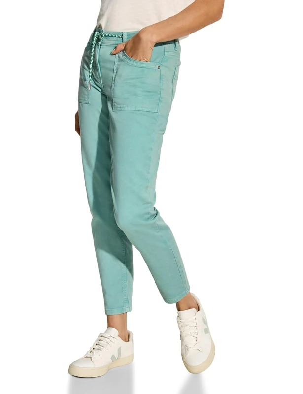 Cecil Women's B377969 Jogging Pants, Adriatic Green, 31W x 28L - Image 1
