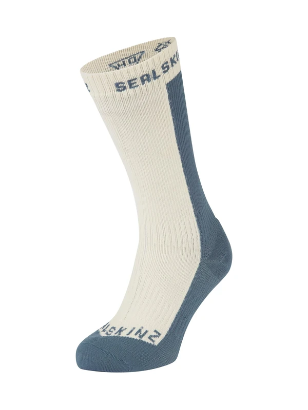 SEALSKINZ | Starston | Unisex Waterproof Cold Weather Mid Length Merino Wool Lined Sock | Outdoor Adventure & Winter Sports, Hiking | Three-Layer Insulation Technology