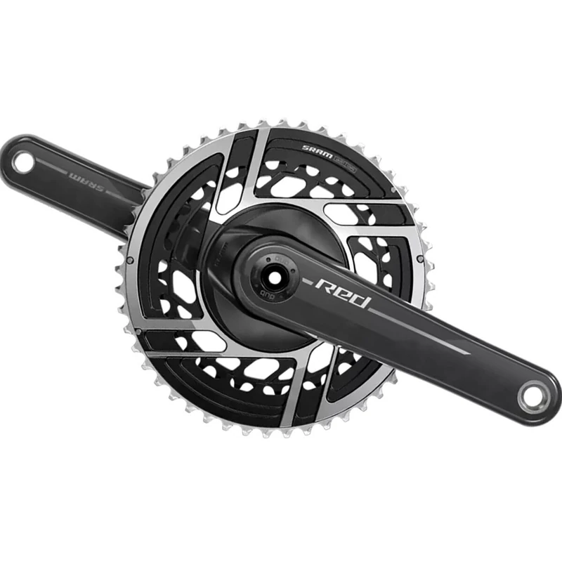 Sram Red Crankset - 172.5mm, 2 x 12 Speed, 46/33t, 8 Bolt Direct Mount, Dub Spindle Interface, Natural Carbon, E1