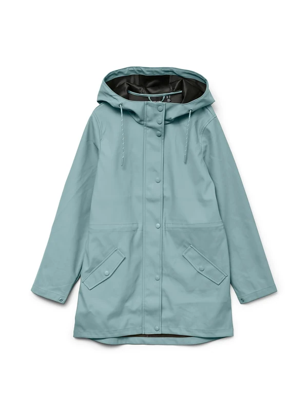 VERO MODA Vmmalou Noos Women's Coated Jacket, Gray Mist, x_l