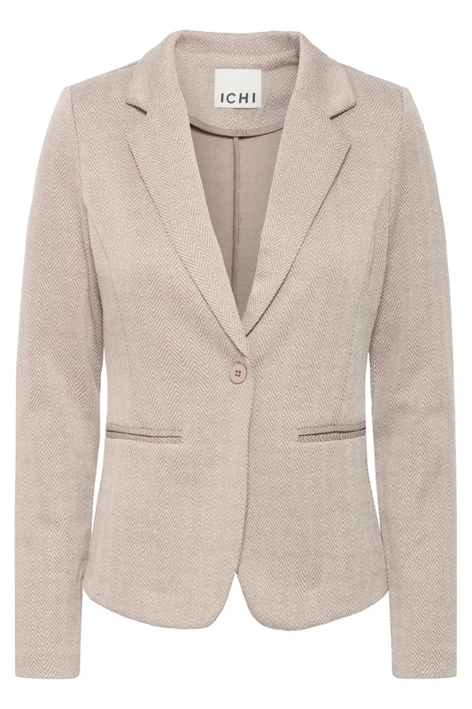 ICHI IHKATE Jacquard BL4, 204261_Fungi/Almond Milk Herringbone, 12