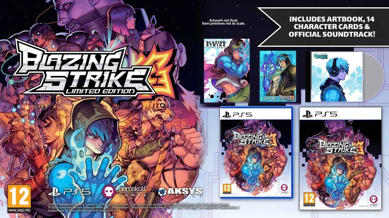 Numskull Blazing Strike Limited Edition - PS5 Fighting Game