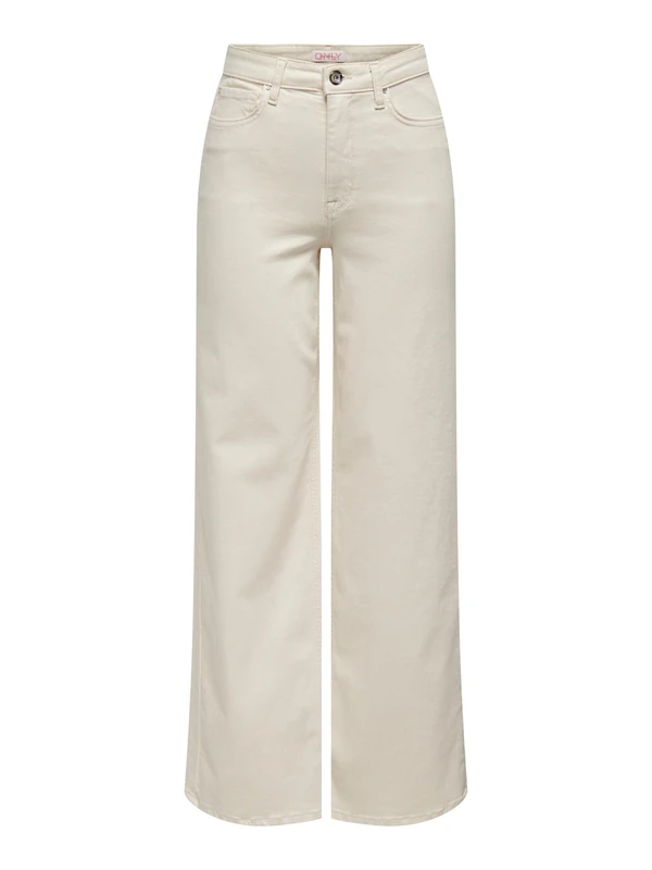 ONLY Womens Onlmadison Blush Hw DNM Cro Noos Wide Fit Jeans, Lightpink, L / 30L UK