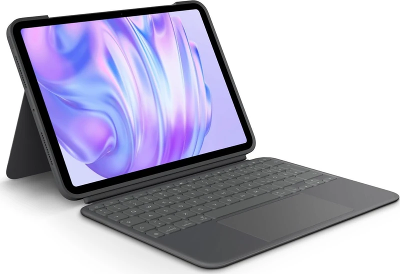Logitech Combo Touch iPad Pro 11-inch (M4)(2024) Keyboard Case - Detachable backlit keyboard with kickstand, comfortable typing, multi-use mode - AZERTY