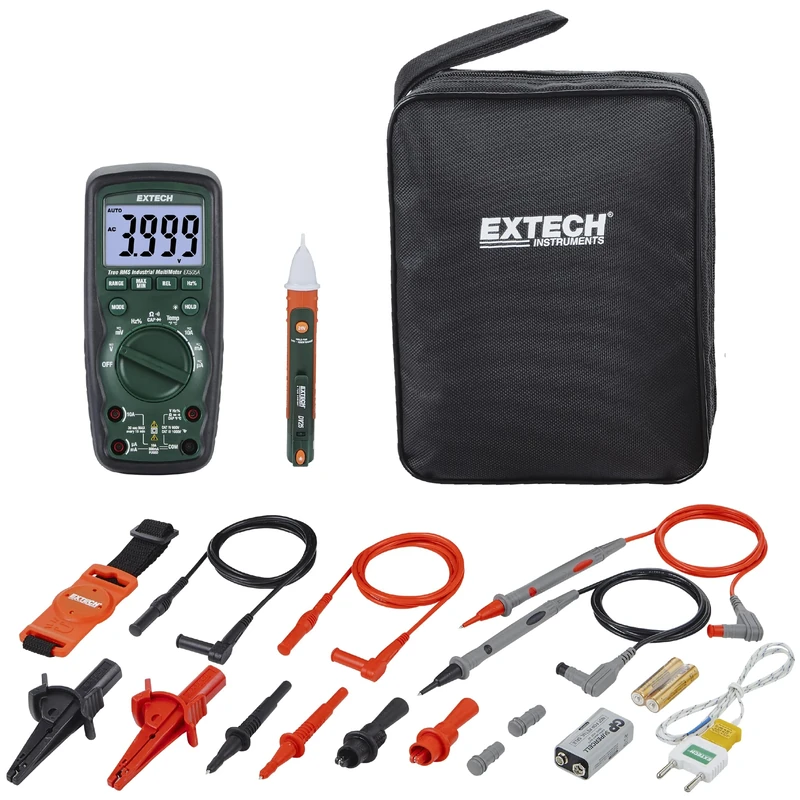 Extech EX505A-K Heavy Duty Industrial Multimeter Kit