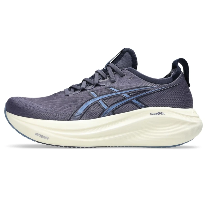 ASICS Men's Gel-Nimbus 27 Running Shoe, Indigo Fog/Denim Blue, 9.5 UK