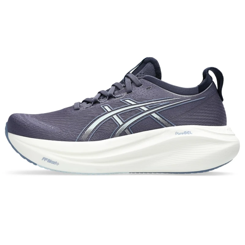 ASICS Women's Gel-Nimbus 27 Running Shoe, Indigo Fog/Cool Grey, 8.5 UK - Image 1