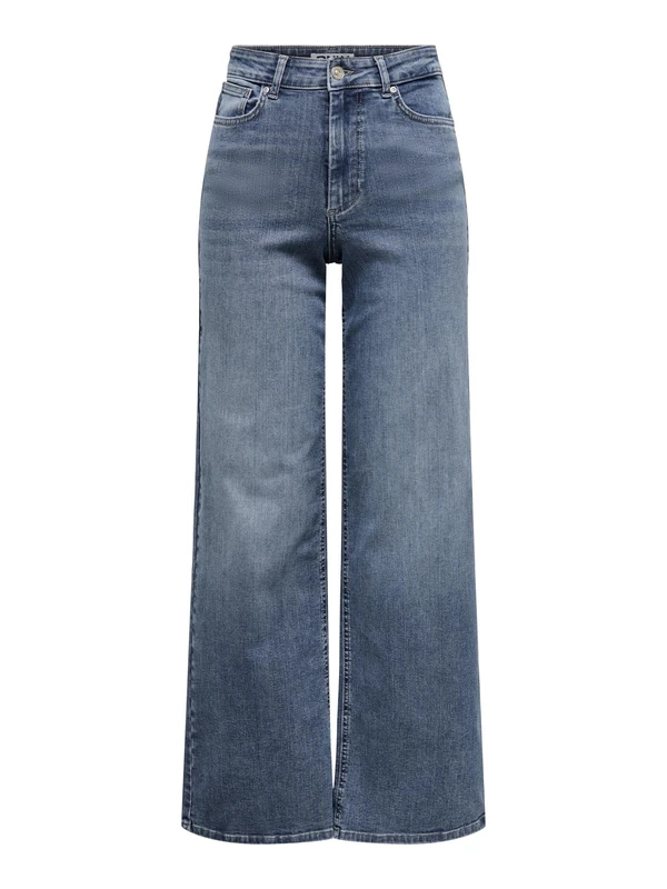 Only Damen Onlmadison Blush Hw Wide Dnm Tai853 Noos Special Blue Grey Denim Xl/32L - Image 1