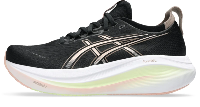 ASICS Gel-Nimbus 27 Womens Sneaker, Black/Breeze, 9 UK - Image 1