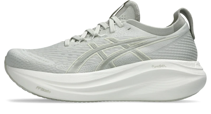 ASICS Women's Gel-Nimbus 27 Running Shoe, Lake Grey/White Sage, 6 UK