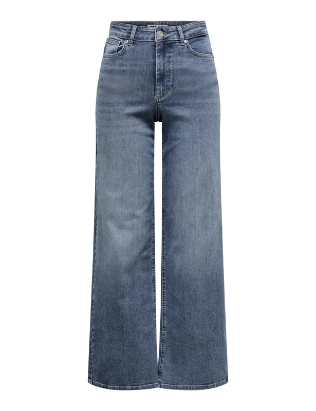 ONLY Women's Onlmadison Blush Hw Wide DNM Tai853 Noos, Special Blue Grey Denim, XS / 34L - Image 1