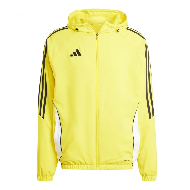 adidas Men's Tiro24 Windbreaker Coat, team yellow/white/black, XXL - Image 1