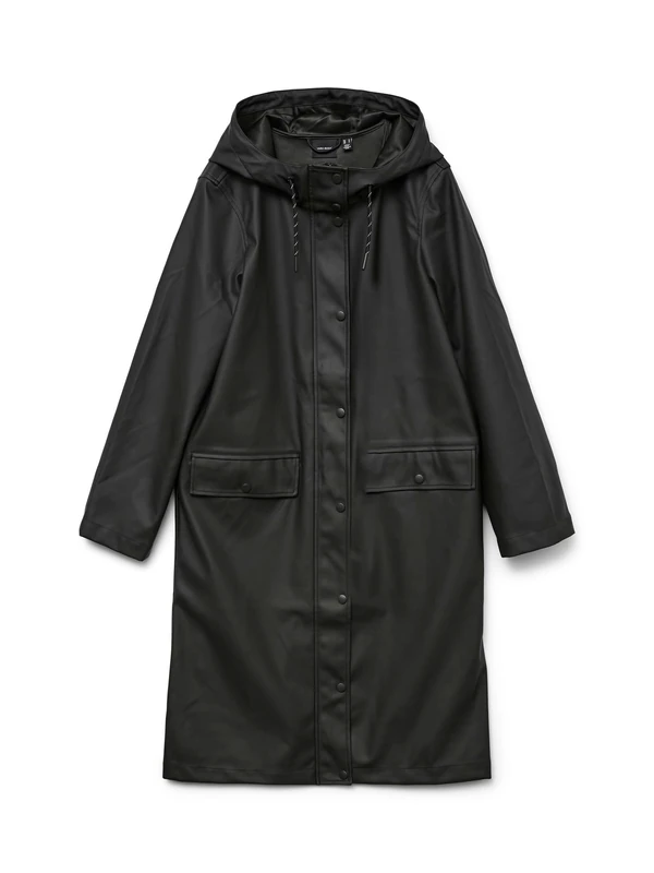 VERO MODA Vmmalou Coated Coat Noos, black, S