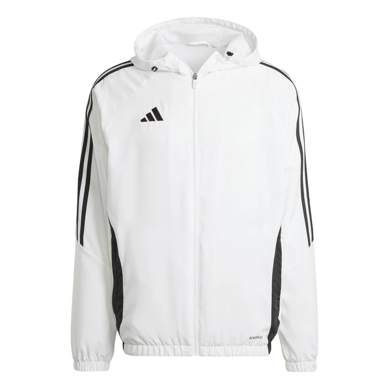 adidas Men's Tiro 24 Windbreaker 2XL white/black - Image 1