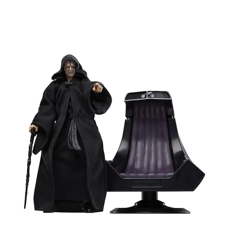 Star Wars The Black Series Emperor Palpatine & Throne Return of the Jedi Collectible 6 Inch Action Figure