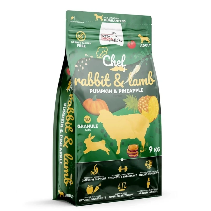SYTA MICHA Chef, Pineapple, Lamb, Pumpkin, Rabbit, 9 kg