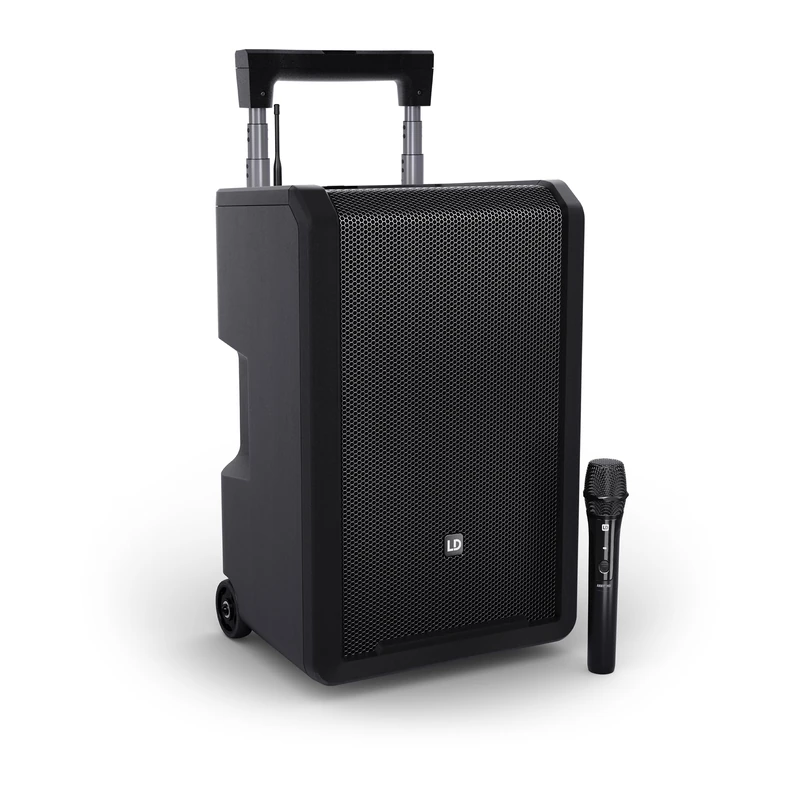 LD Systems LD Systems ANNY 10 HHD B5 Mobile PA Speaker 10 Inch Bluetooth with Battery, Mixer and 1 x Wireless Microphone