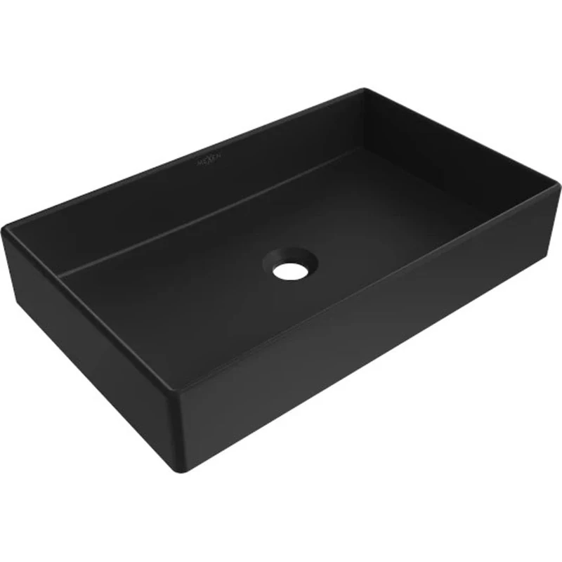 Mexen Goya Bathroom Sink, Black matt - 22186085