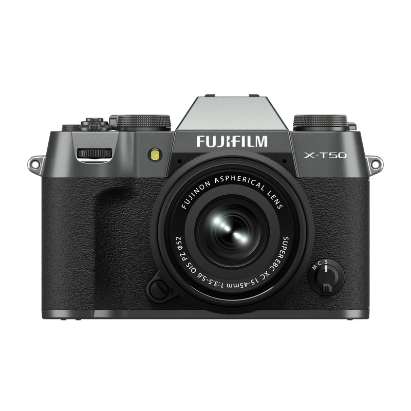 FUJIFILM X-T50 Charcoal with XC15-45mm Lens kit