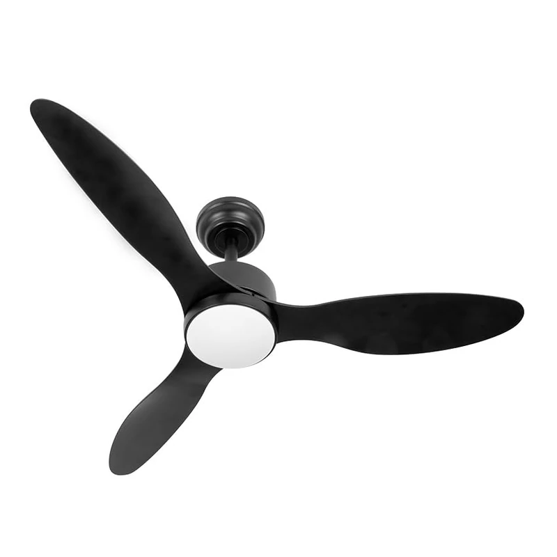 Eden pulse Black fan 24W 2424 lm, adjustable temperature, control, timer, 32.5/45x107x107 cm