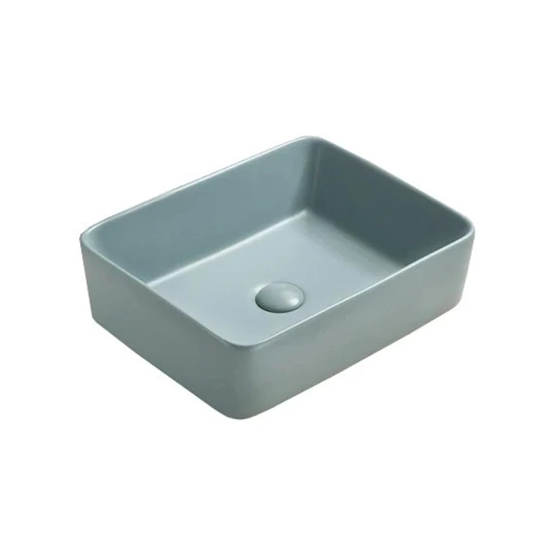 Mexen Bathroom Sink with a Single Bowl Catia - Light Green matt - 21314848