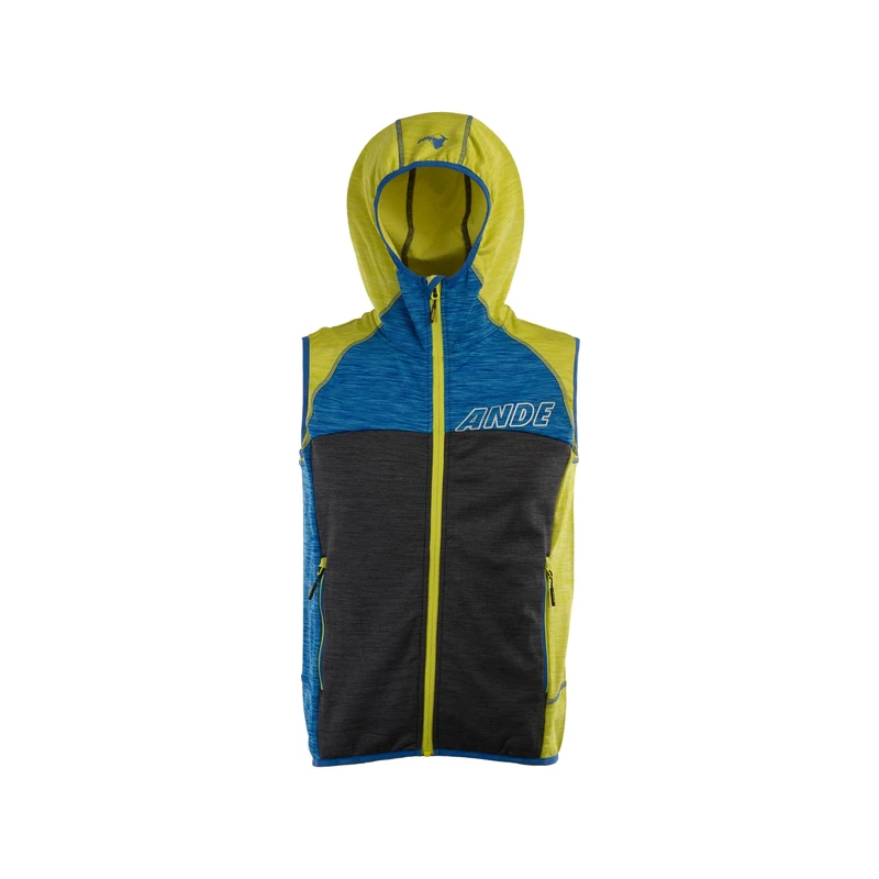 Ande M43007-N580 QUALIDO VEST Sports vest Men's ANTRACITE/LIME Size M - Image 1