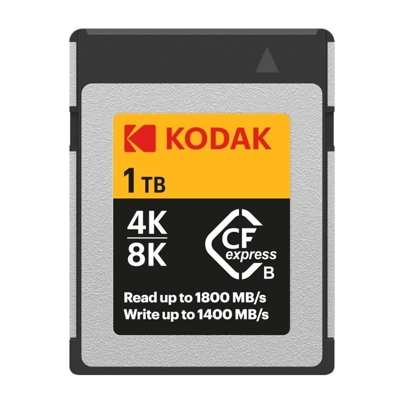 Kodak CFexpress EKMCFX1TK 1TB Read 1400MB/s Write Memory Card Type B 1800MB/s