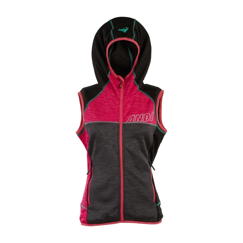 Ande W43003-C580 QUALIDO LADY VEST Sports vest Women's ANTRACITE/NERO Size M