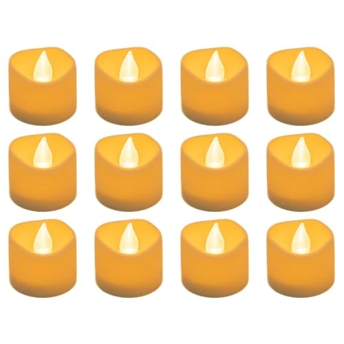 WUNDERHAUS 12 x Battery Tea Light Candles