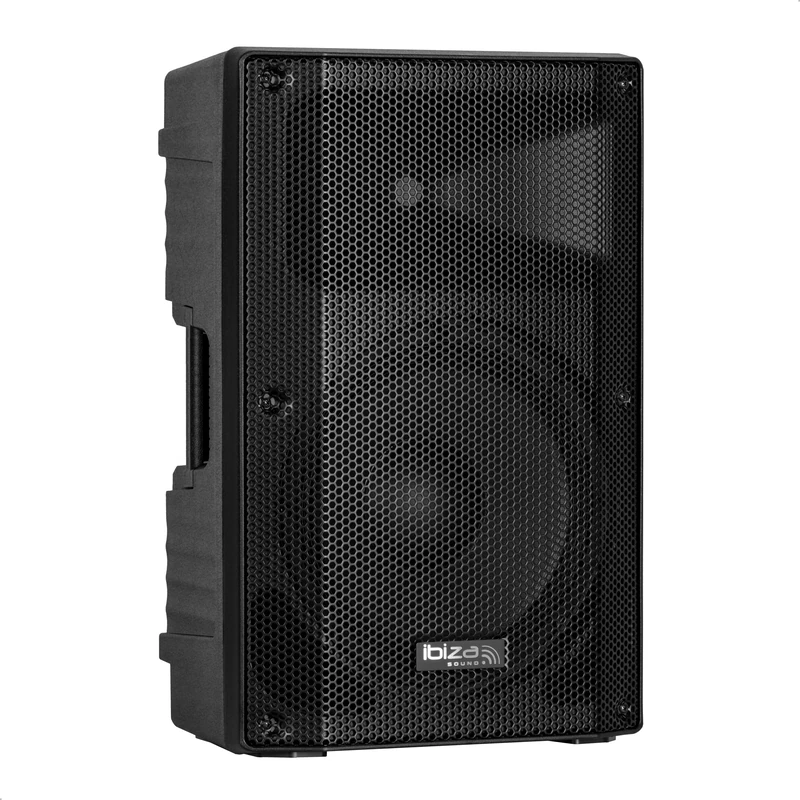 Ibiza - XTK12-MKII - Passive 12 inch/30 cm SONO Speaker - 25mm Compression Tweeter - Bass Reflex System - Handles and Wheels - NEW VERSION - Black - Party, events, club, conference