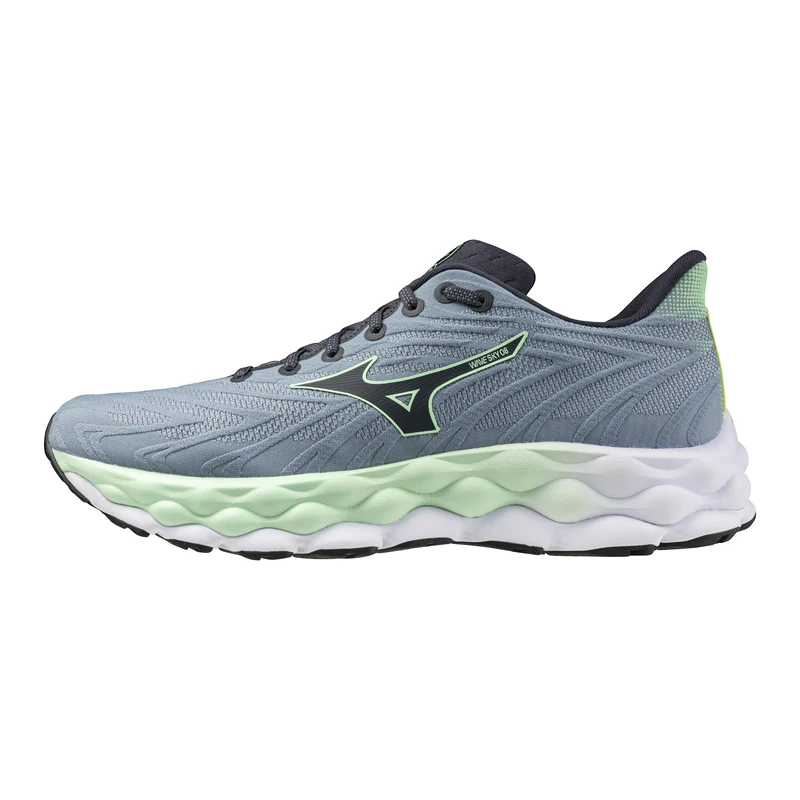 Mizuno Men's Wave Sky 8 Running Shoe, Citadel-Vintage Indigo, 11 UK