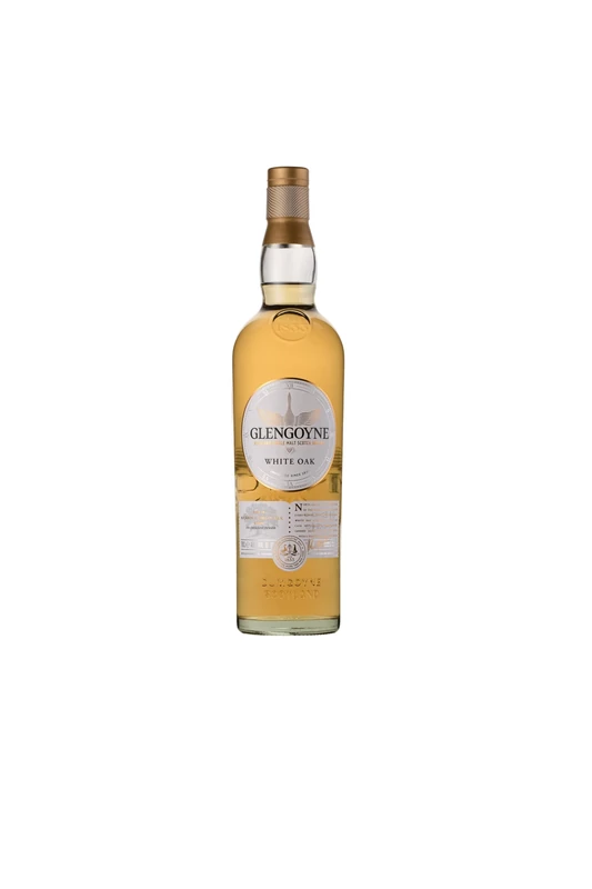 Glengoyne White Oak | Highland Single Malt Scotch Whisky | 70cl 48% ABV | First Fill Bourbon and Virgin American Oak Casks for a Bright Fruity Flavour | Oak Master Series | Ideal for Gifting