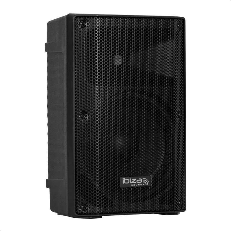 Ibiza - XTK10-MKII - Passive 10 inch/25cm SONO Speaker - 25mm Compression Tweeter - Bass Reflex System - Handle and Wheels - NEW VERSION - Black - Party, events, club, conference