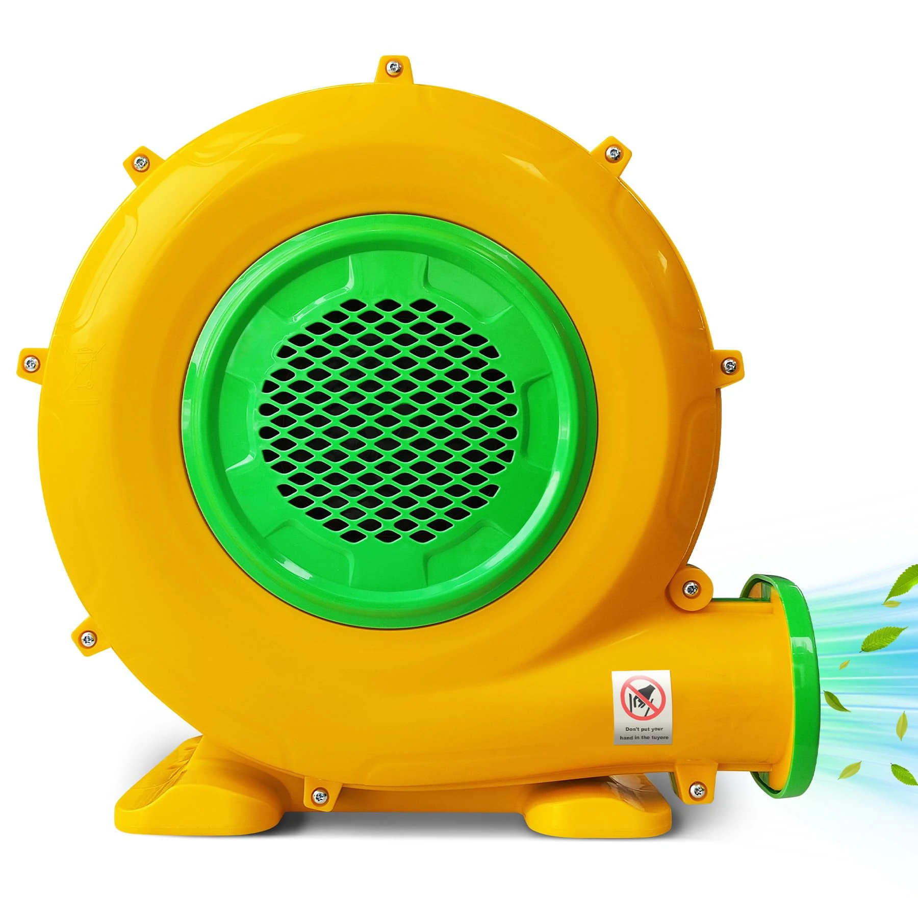 Huilynsen - 950W Bounce House Blower, Portable Powerful Air Blower for Inflatable Water Slide, Commercial Bubble House, Bouncy Castle, Inflatable Arch, Indoor and