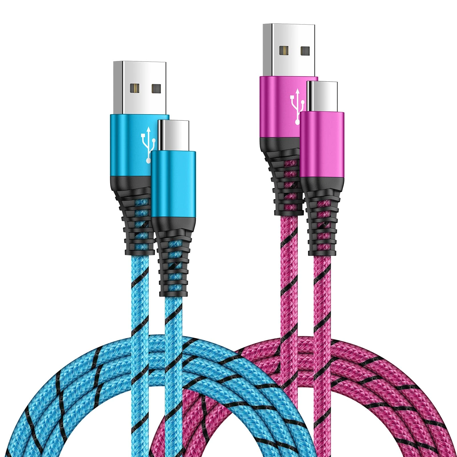 USB C Charger Cable [0.9M+1.8M],Samsung Charger Cable Fast Charge,Type C Fast Charging Lead for Samsung Galaxy A56/A55/A54/A15/A25/A34/S24 Ultra/S23/S22/S21/S10,Huawei,Google,iphone 16/15