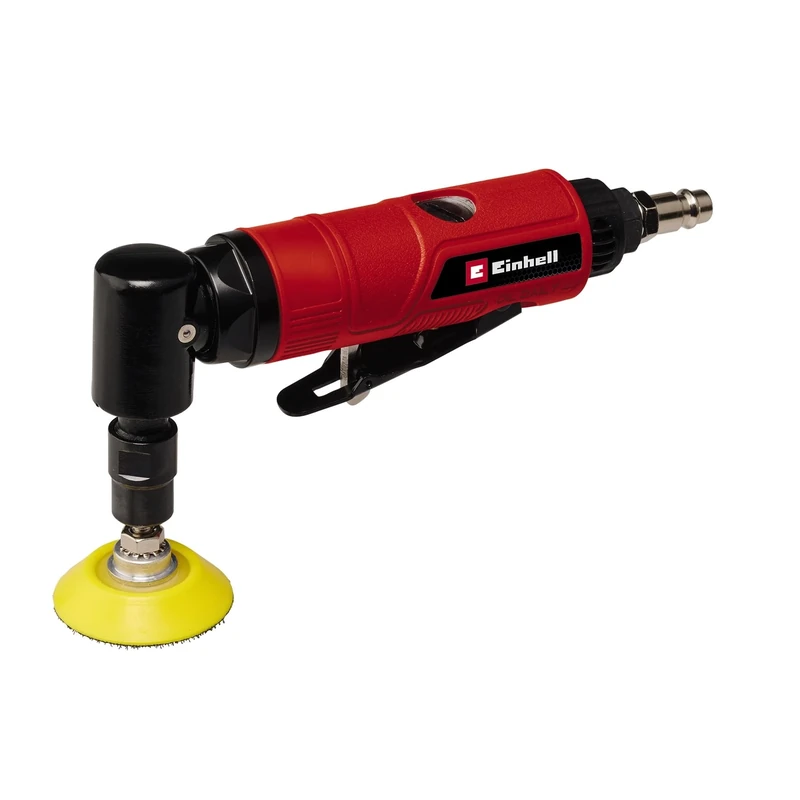 Einhell Pneumatic Angle Grinder TC-PA 50 (Working Pressure 6.3 bar, air Consumption 113 l/min, Sanding Plate Ø 50 mm, Various Sanding Discs Included) - Image 1