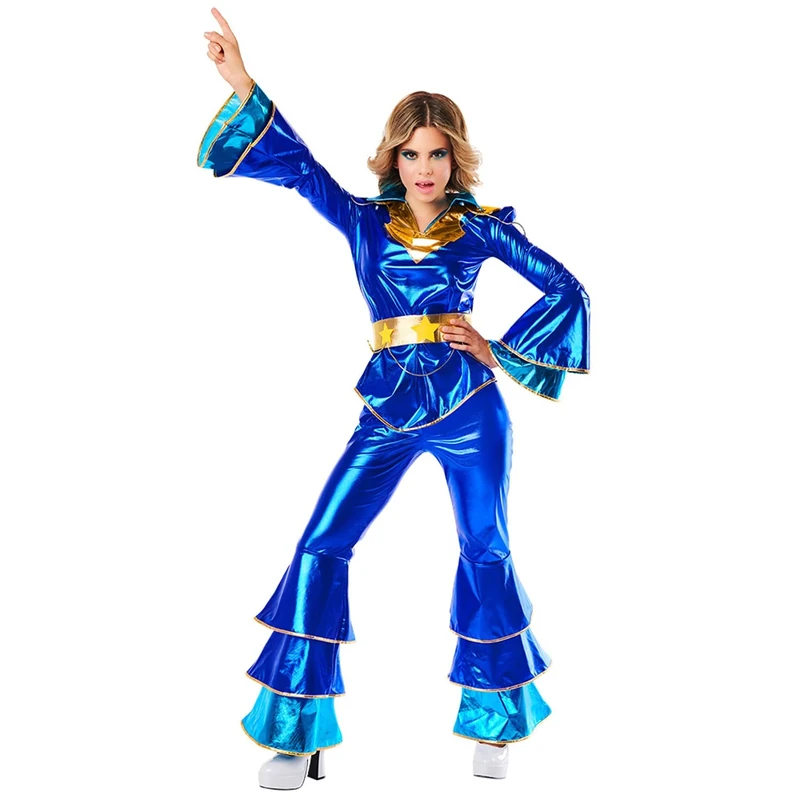 Boland 84057 Adult Dancing Queen Costume, Solid, Multicoloured, XXL
