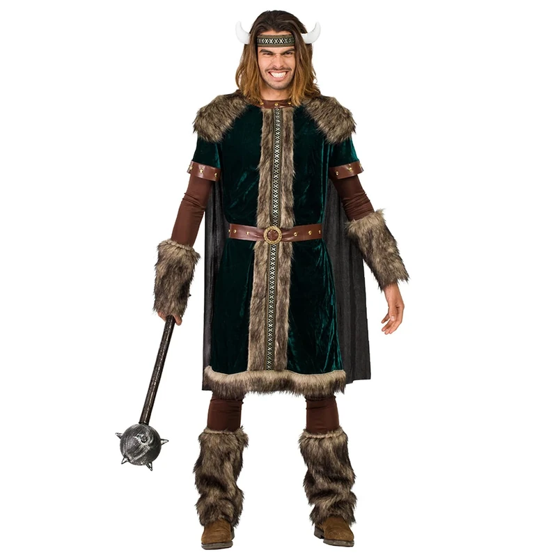 Boland 83999 Adult Viking Halvorsen Costume, Multicoloured, XL