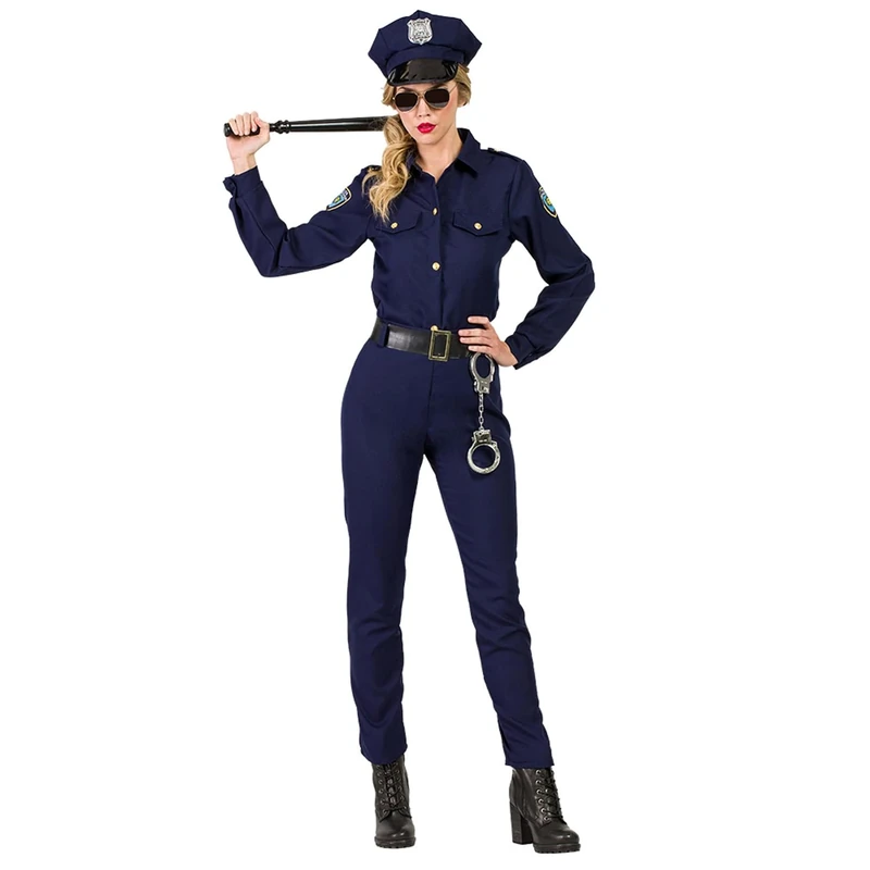 Boland 84115 Adult Costume Police Officer Nancy, Multicoloured, S