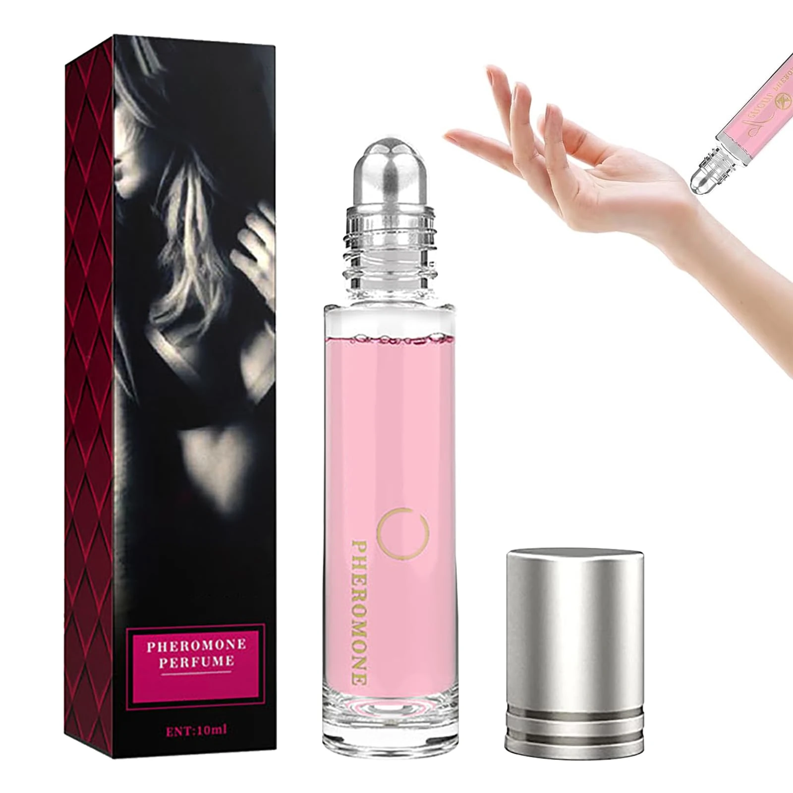 INBOLM Pheromone Perfume, Roller Ball Perfume, Perfume for Women, Pheromone Oil For Women To Attract Men,Desirable Pheromone Fragrance (10ML)