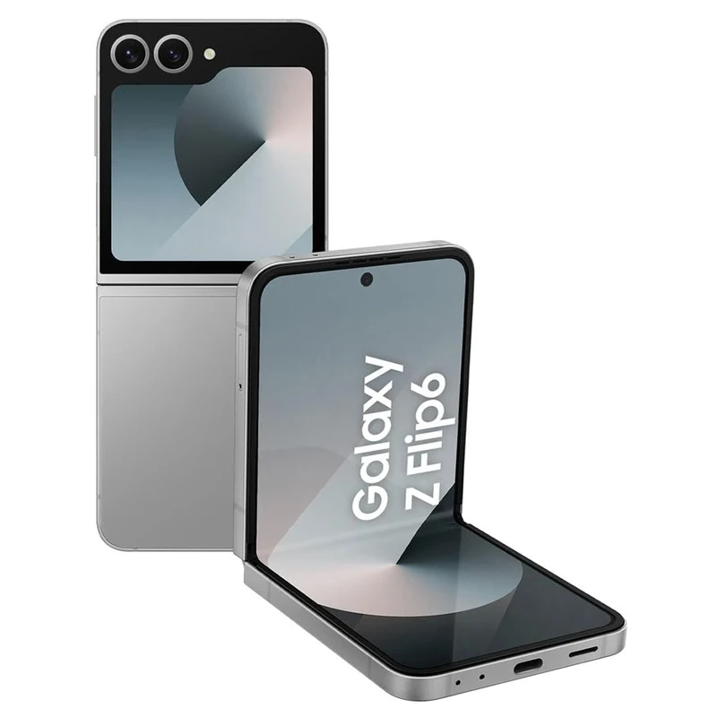 Samsung Galaxy Z Flip6 SM-F741B 17 cm (6.7") Double SIM Android 14 5G USB Type-C 12 Go 512 Go 4000 mAh Argent - [Italian, Hungarian, Polish, Romanian, Austrian, Swiss version]
