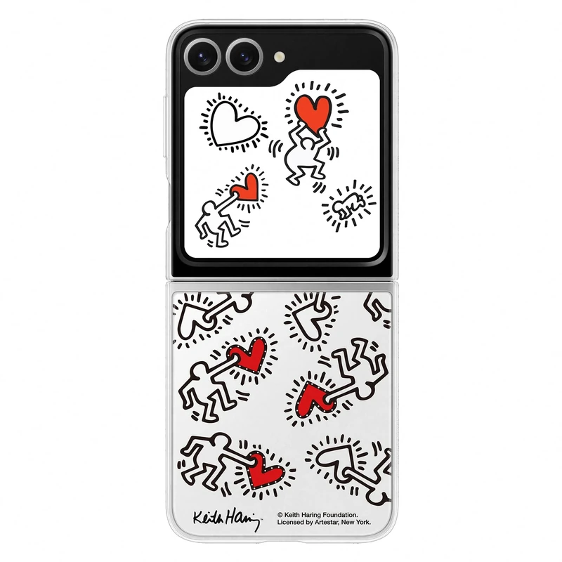 Samsung Galaxy Official Keith Haring Flipsuit Case for Galaxy Z Flip6, White