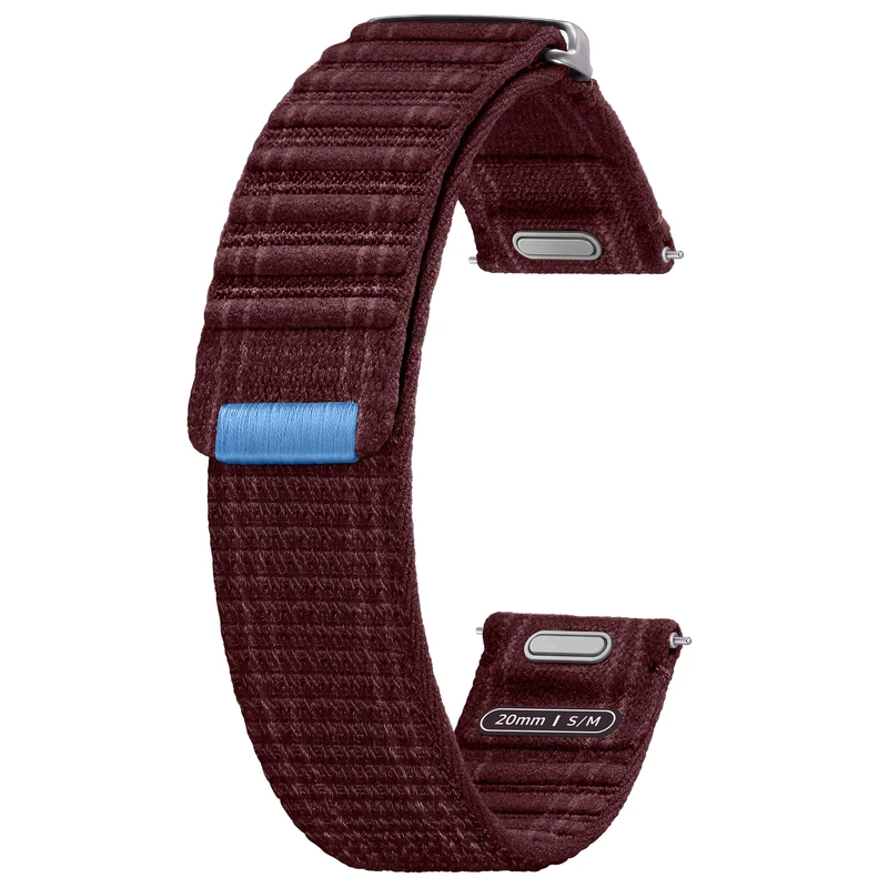 Samsung Galaxy Official Fabric Band (S/M) for Galaxy Watch7, Wine