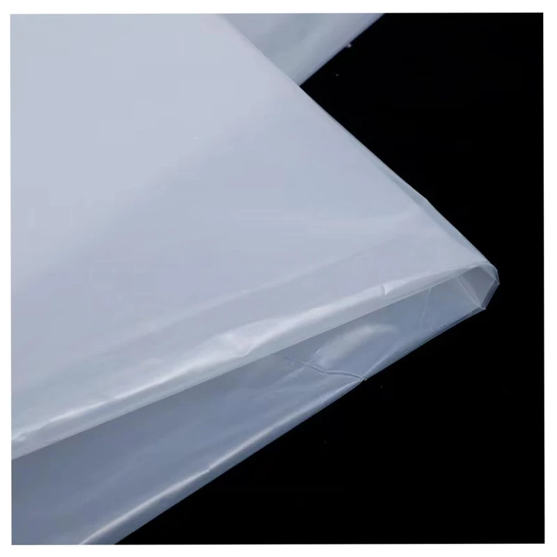 2M X 2M Heavy Duty Polythene Plastic Sheeting, Thickened Garden Grow Polythene Cover Sheets for Gardening Insulation and Building Rubble Protection