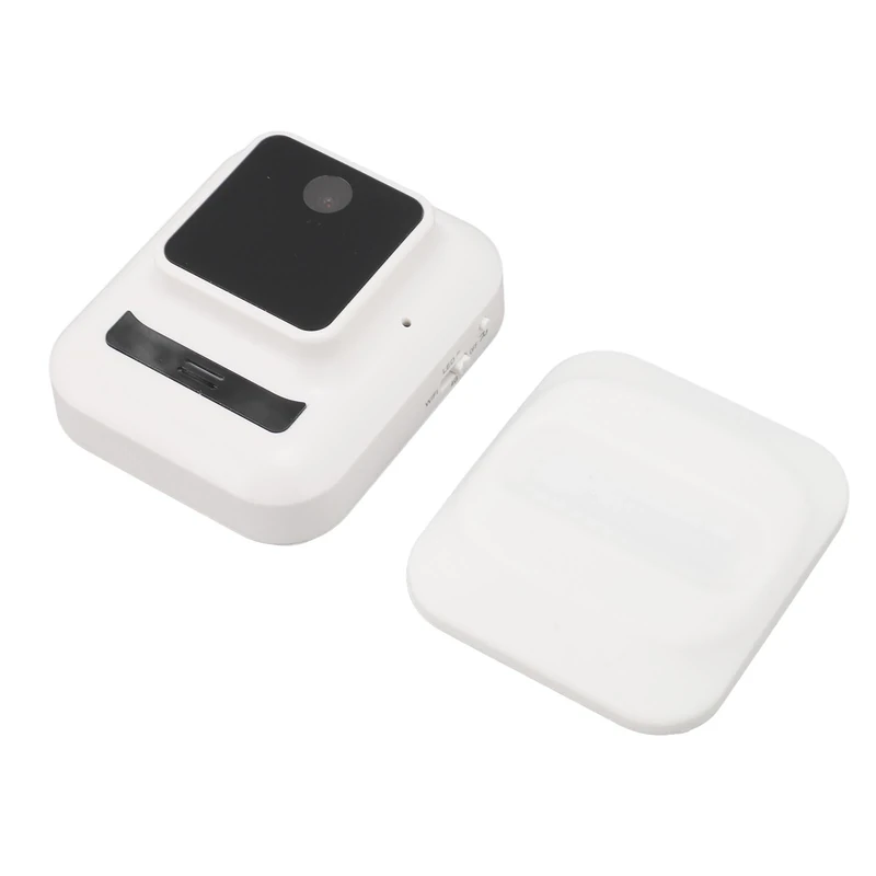 4G LTE Cellular Security Camera, 2MP 120° Wide Angle Night Vision Wireless Camera, 2 Way Intercom Magnetic Suction WiFi Camera with Motion Detection, for European Edition