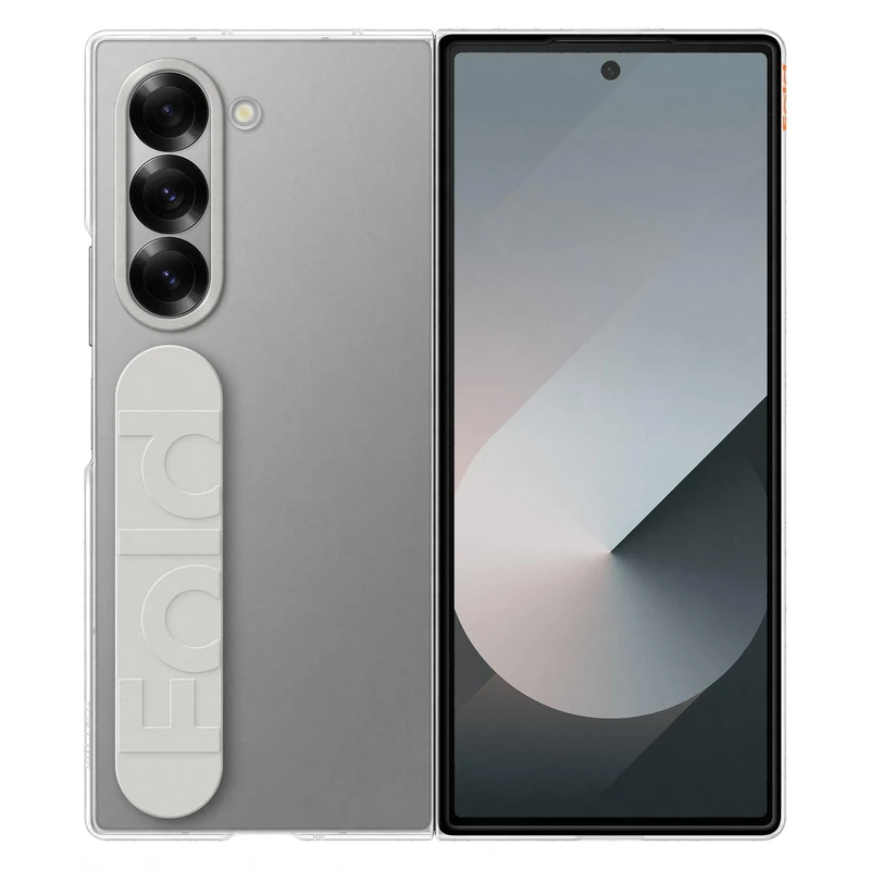 Samsung Galaxy Official Clear Grip Case for Galaxy Z Fold6, Transparent - Image 1