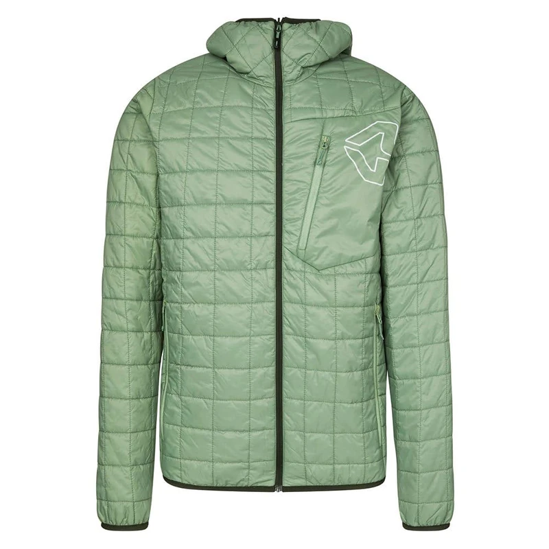 Rock Experience REMJ09482-D037 Golden Gate Pack Homdie Padded Man Jacket 1682 Basic + 1642 Kombo Green 3XL