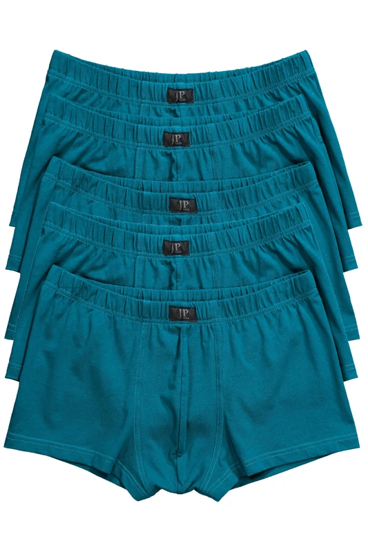 JP 1880, Mens Plus Size Pants 5 Pack, blue, XXL